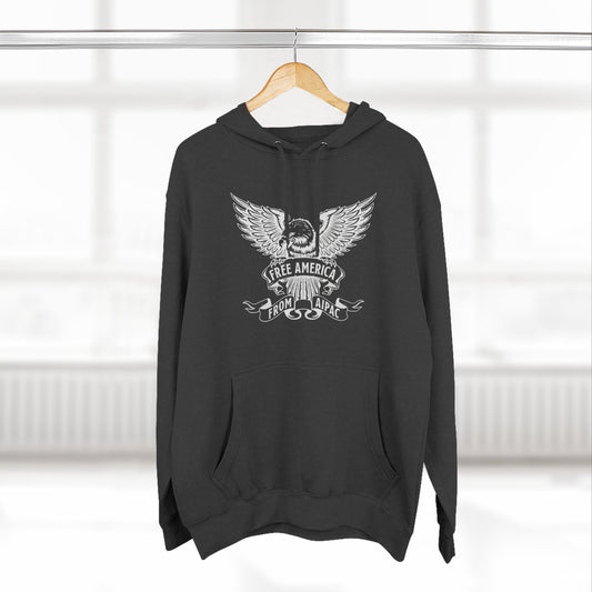 Free America from AIPAC Anti-Zionist Anti-Jewish Supremacy Hoodie