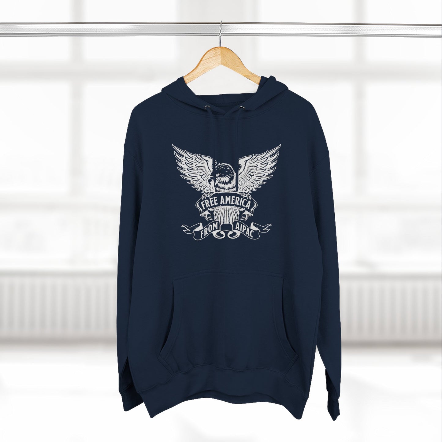 Free America from AIPAC Anti-Zionist Anti-Jewish Supremacy Hoodie