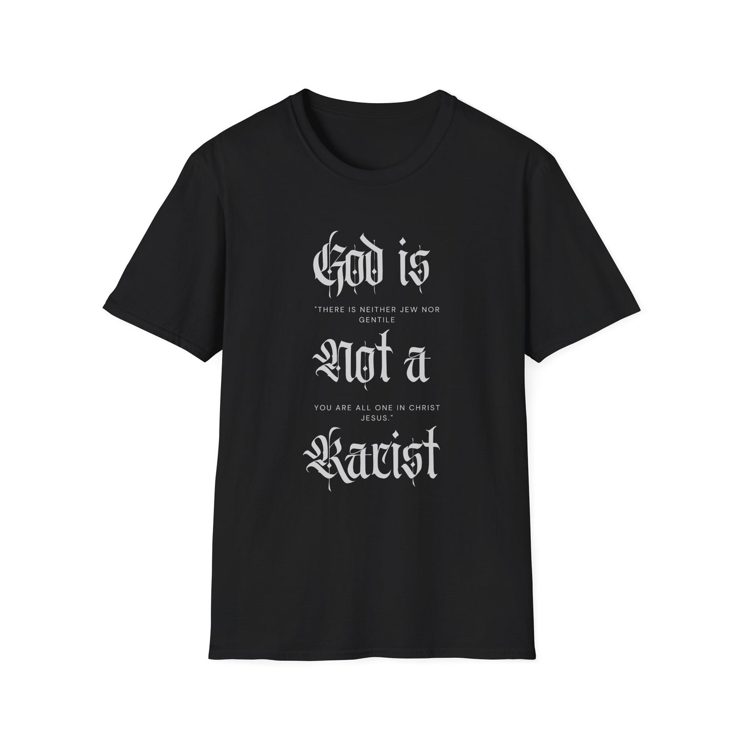Unisex T-Shirt God is not a Racist Anti Zionist Tee