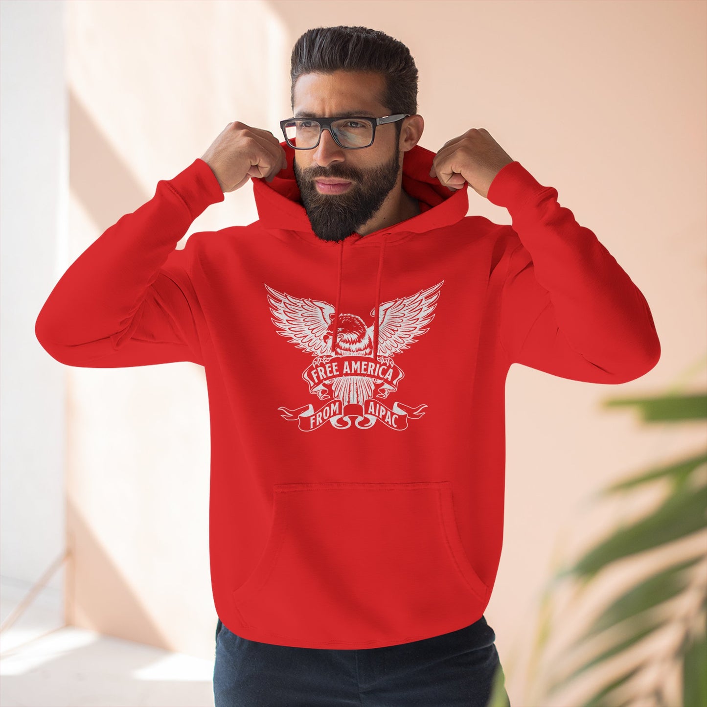Free America from AIPAC Anti-Zionist Anti-Jewish Supremacy Hoodie
