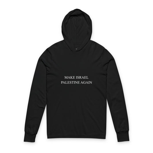 Make Israel Palestine Again Anti MAGA Anti Zionist Hoodie, Free Palestine, Pro America First