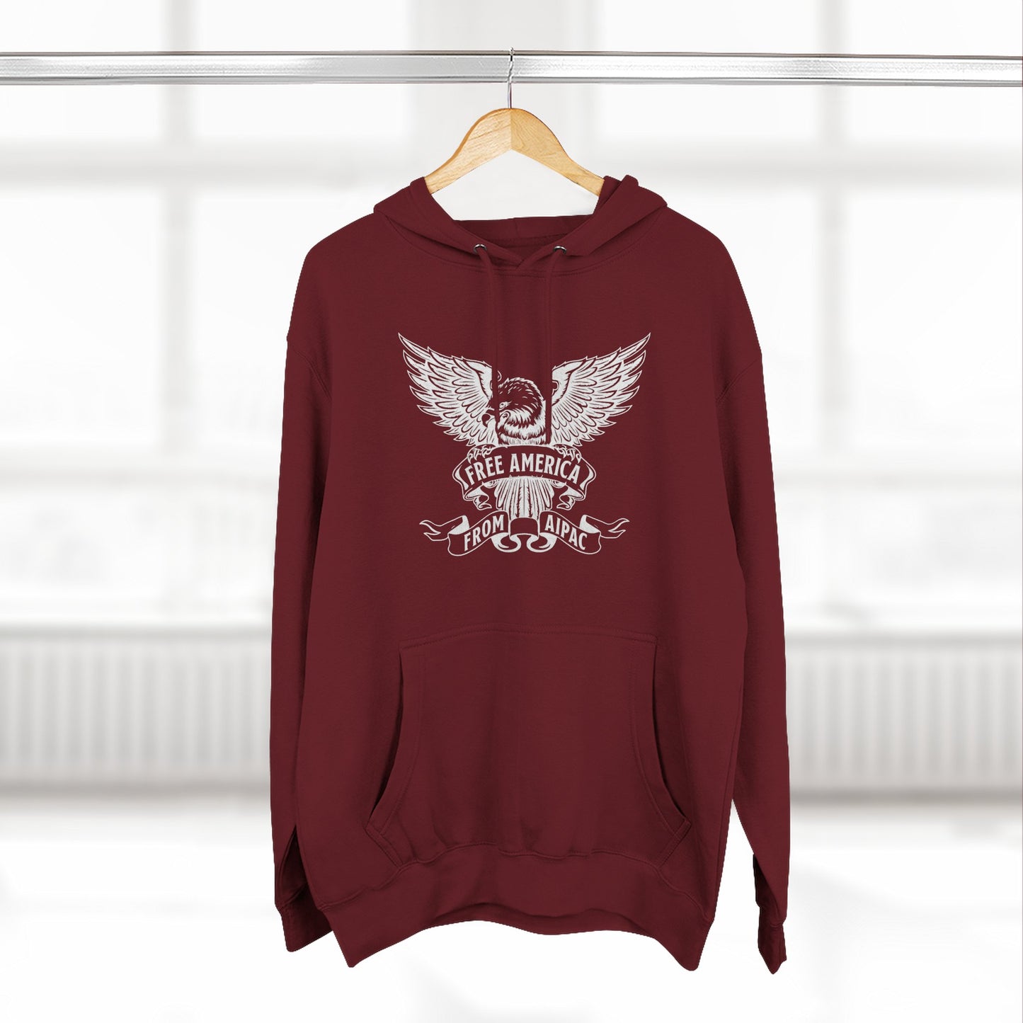 Free America from AIPAC Anti-Zionist Anti-Jewish Supremacy Hoodie