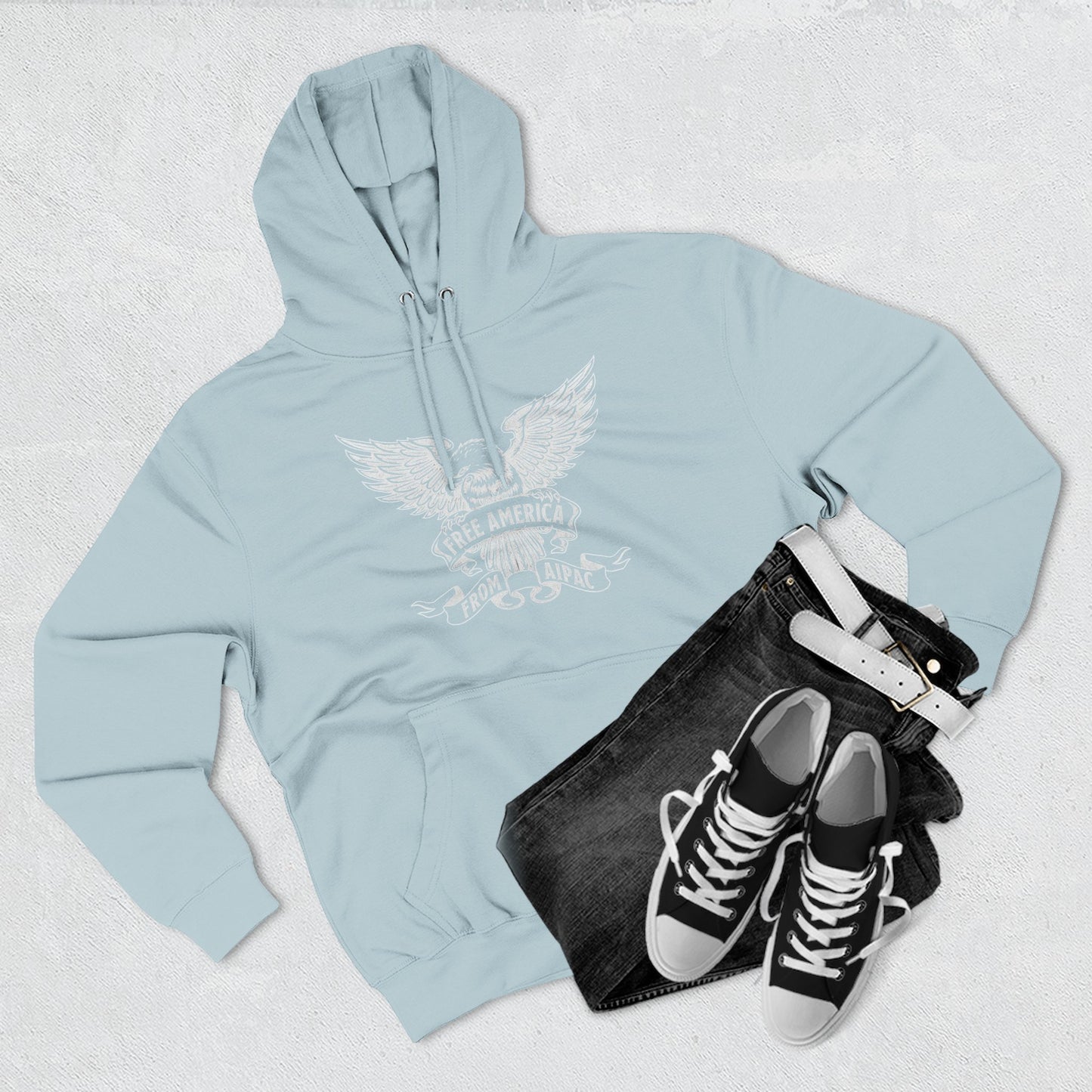 Free America from AIPAC Anti-Zionist Anti-Jewish Supremacy Hoodie