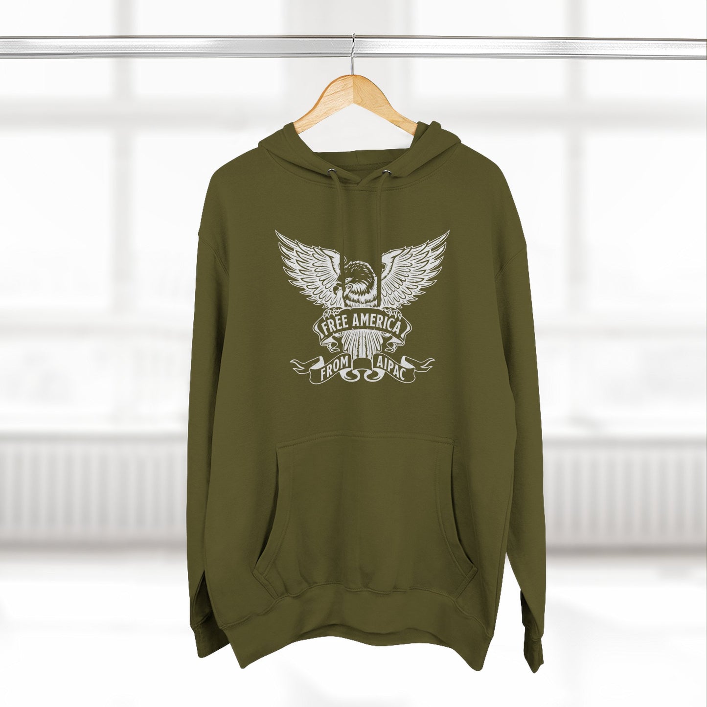 Free America from AIPAC Anti-Zionist Anti-Jewish Supremacy Hoodie