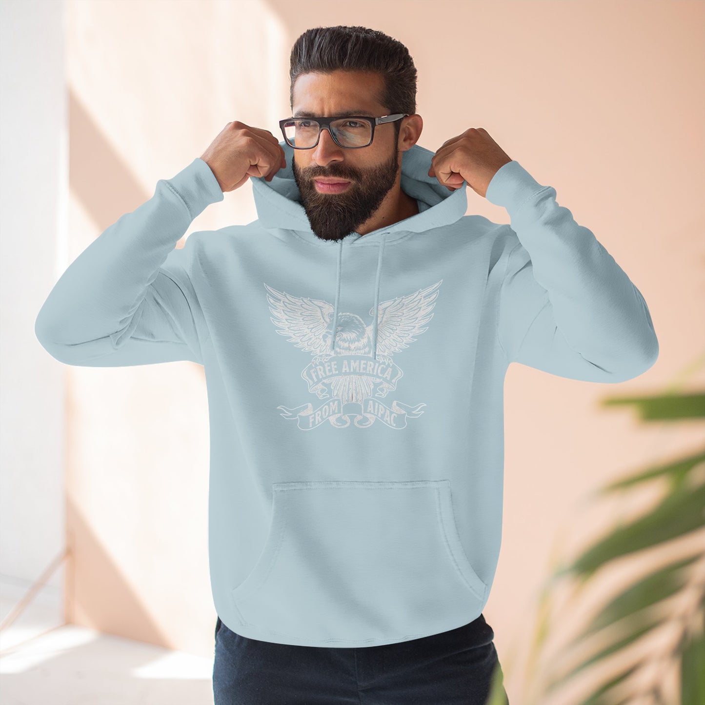 Free America from AIPAC Anti-Zionist Anti-Jewish Supremacy Hoodie