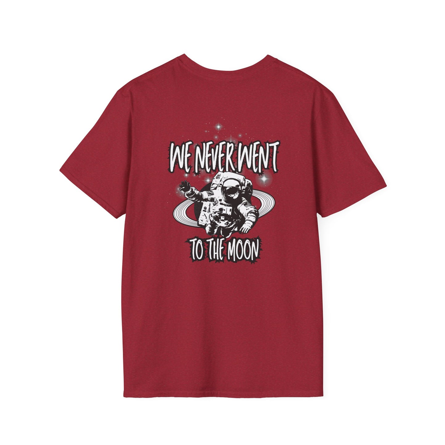 We Never Went To The M**n Truther Shirt, "Conspiracy" Tee, Moon Landing Funny Humor Shirt