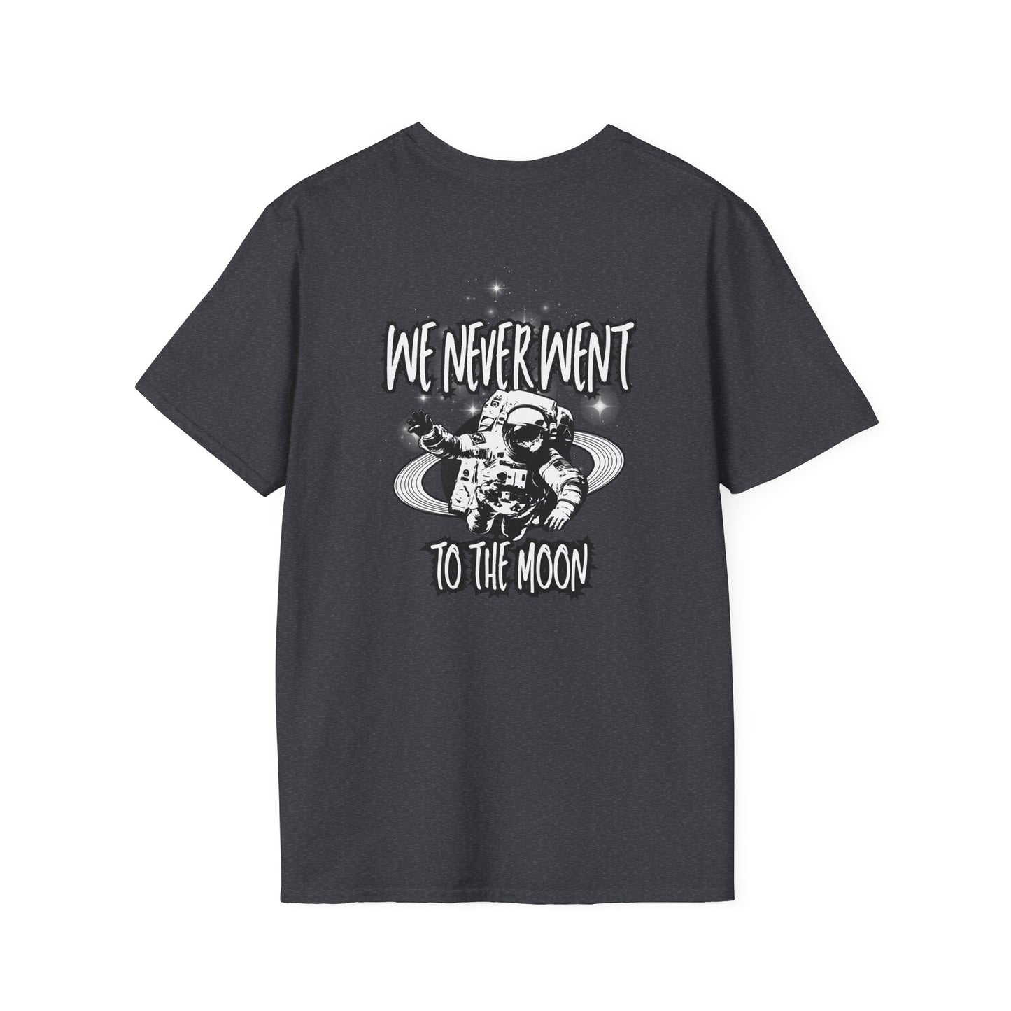 We Never Went To The M**n Truther Shirt, "Conspiracy" Tee, Moon Landing Funny Humor Shirt
