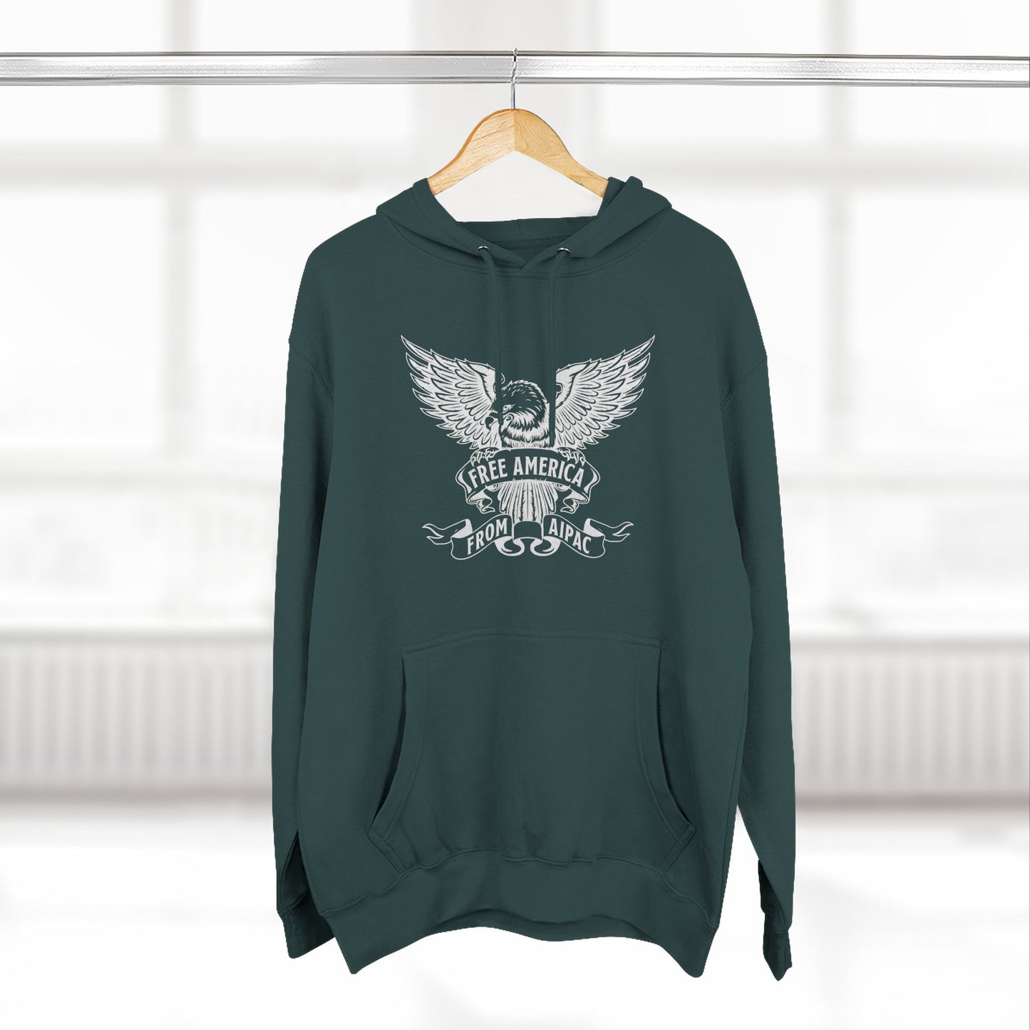 Free America from AIPAC Anti-Zionist Anti-Jewish Supremacy Hoodie
